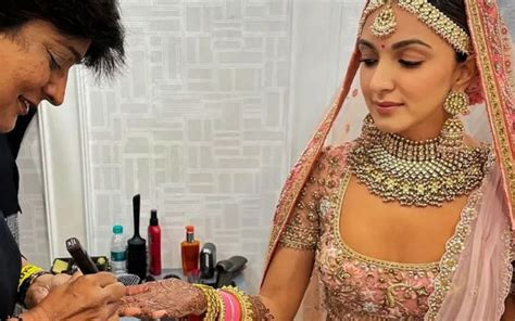 Kiara Advanis FIRST Mehendi PIC OUT Sidharth Malhotra S Bride To Be