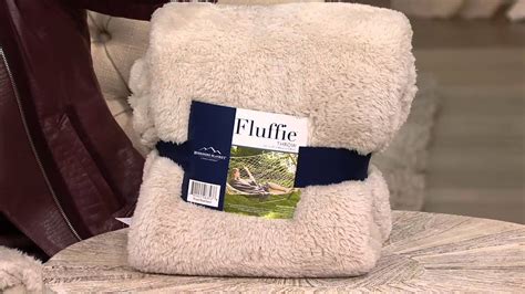 Berkshire Blanket S Super Soft X Fluffie Throws On Qvc Youtube