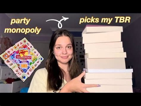 Party Monoply Board Game Chooses My March Tbr Youtube