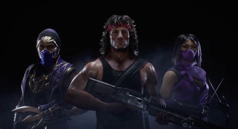 Mortal Kombat Dlc Sets Up Epic Rambo Vs Terminator Battle Trusted