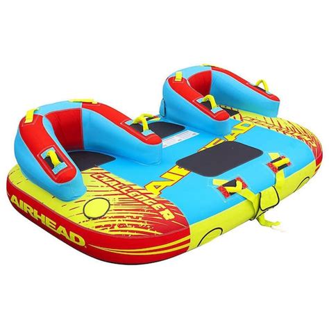 Airhead 1 To 3 Rider Challenger Inflatable Towable Boating Water Sports