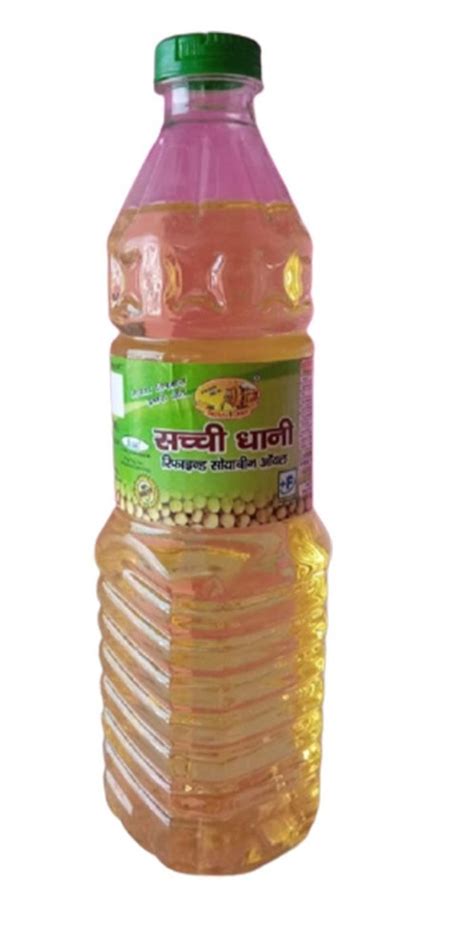 Sachchi Dhani Refind Soybean Oil Packaging Size 500ml Speciality