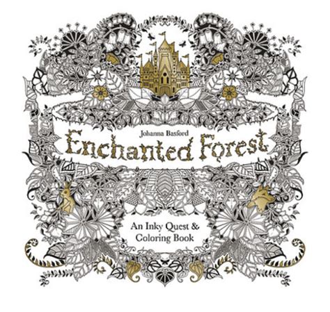 Enchanted Forest Colouring Book Upwards Art Studio