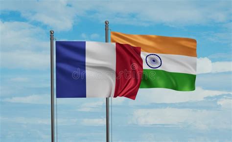 India and France flag stock image. Image of resilience - 282698823