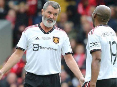 Roy Keane In Most Roy Keane Moment Ever In Man Utd Legends Game As He