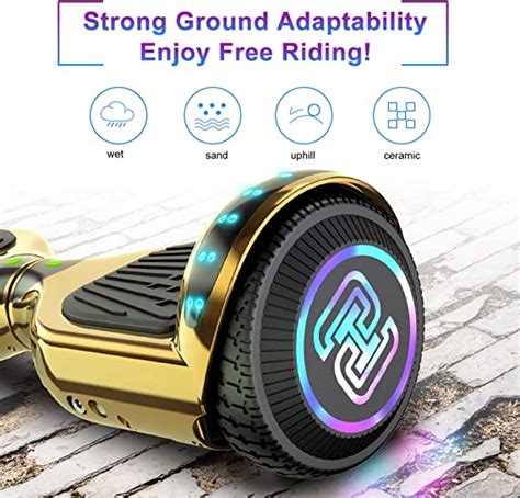 SISIGAD Hoverboard - Self Balancing Scooter - Balance Coaches