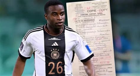 Youssoufa Moukoko 18 ou 22 ans Révélation sur son âge