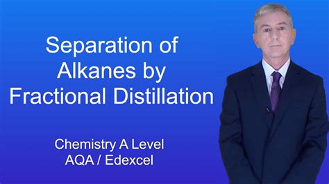 A Level Chemistry Revision Separation Of Alkanes By Fractional Distillation Youtube