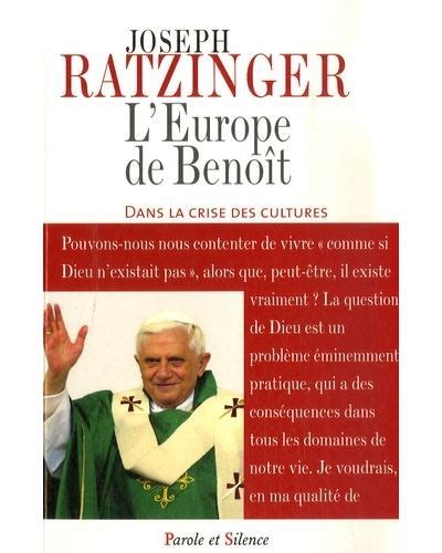 Europe De Benoit L Discours Auschwitz Broch Beno T Xvi