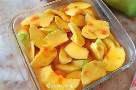 Cara Membuat Asinan Mangga Kuah Pedas Lifestyle Id