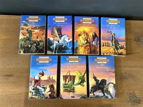 THE COMPLETE CHRONICLES Of Narnia C S Lewis Seven Books Box Set