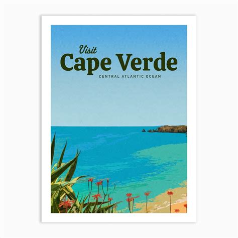 Cape Verde Art Print by Mercury Club - Fy