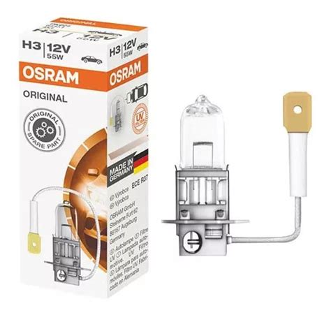 Foco Halógeno Osram 64151 H3 12v 55w Meses sin interés