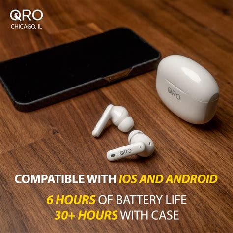 Buy Qro Classics Wireless Earbuds Active Noise Cancelling Bluetooth