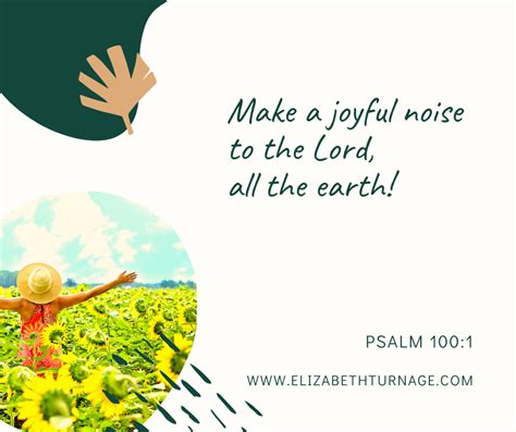 Make A Joyful Noise Psalm 100