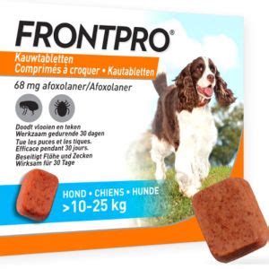 Frontpro Mg Chien De Kg Antiparasitaire Voie Orale Cp