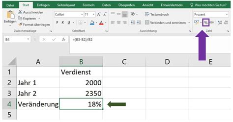 Excel Prozentrechnung Erkl Rung Und Beispiele Mit Video