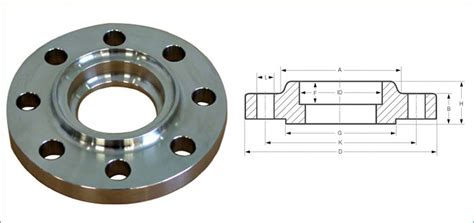 Socket Weld Flanges SS Socket Weld Flanges Stainless Steel SWRF Flange