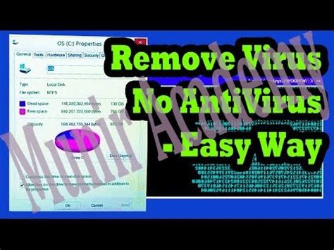 How To Delete Virus Manually Without Using Anti Virus YouTube