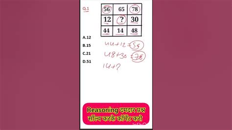 Reasoning Missing Number Series Missing Number Ssc Sscgd