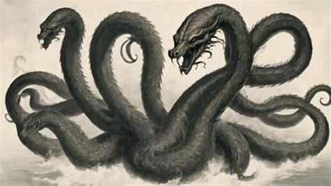 Hydra - Greek serpent slain by Heracles | mythicalcreatures.info