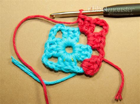 Anleitung Granny Square Sohylagrier