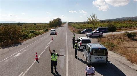 Denizli de drone destekli trafik denetimi yapıldı Son Dakika Haberleri