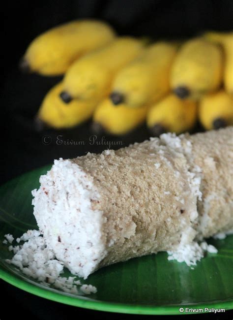 Erivum Puliyum Chakka Podi Puttu Steamed Raw Jackfruit Powder Puttu