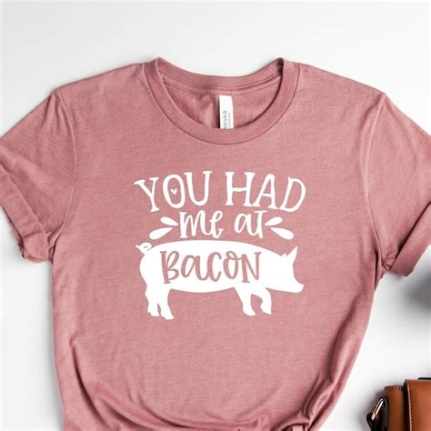 Bacon T Shirt - Etsy