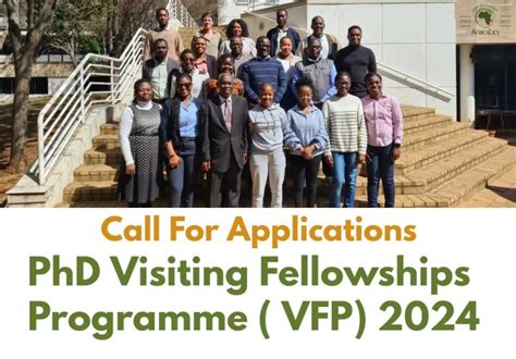 Africalics Phd Visiting Fellowships Programme 2024 Opportunity Desk