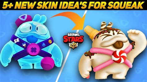 Five New Skin Ideas For Squeak Brawl Stars New Skin Ideas For Squeak Brawl Stars Ep 16