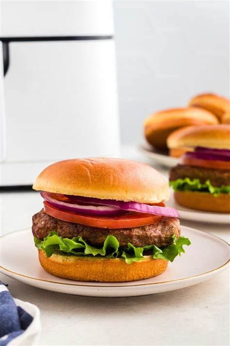 Air Fryer Frozen Turkey Burgers Air Frying Foodie