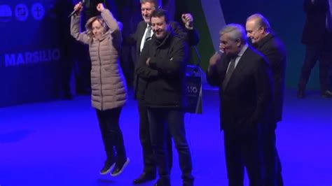 Matteo Salvini A Pescara Per La Chiusura Della Campagna Elettorale Di