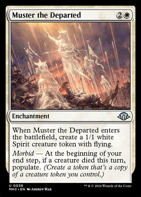 Muster The Departed Magic Singles Modern Horizons 3 Collector S