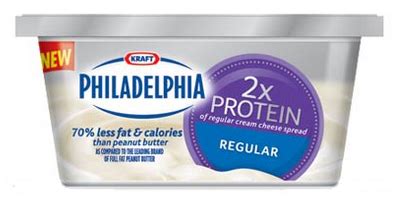 Innovation Insight Kraft Philidelphia X Protein Cream Cheese Spread