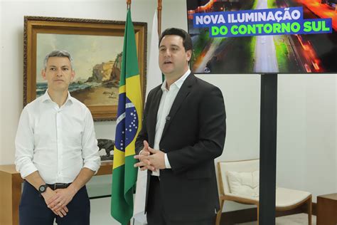 Governo Conclui Obra De Ilumina O Do Contorno Sul De Curitiba