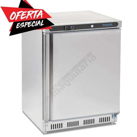 Refrigerador Bajo Mostrador Acero Inox Nicd