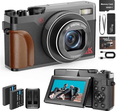 Nbd Digital Camera For Photography And Video K Mp Vlogging Camera