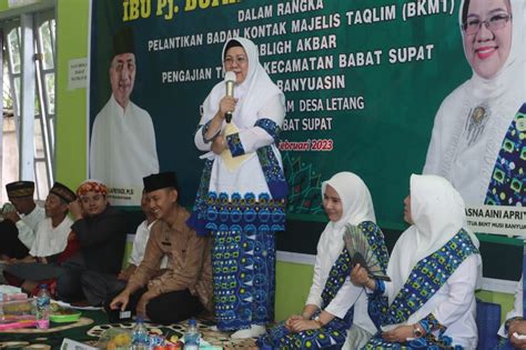 Sriwijaya Online Konsolidasi Organisasi BKMT Hj Asna Aini Apriyadi