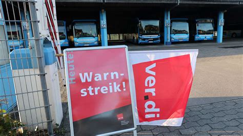 Verdi Erneuter Streik Aufruf im ÖPNV