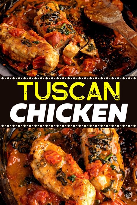 Creamy Tuscan Chicken - Insanely Good