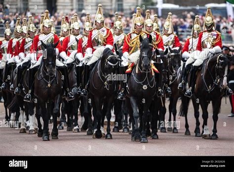 Queen Elizabeth Ii Funeral Procession In London Following The Queens