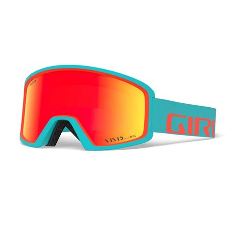 Giro Blok Ski Goggles In Glacier With Vivid Ember