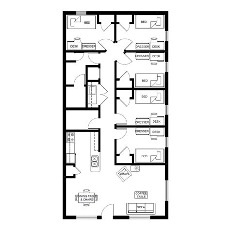 Mansfield Floor Plans : Living on Campus