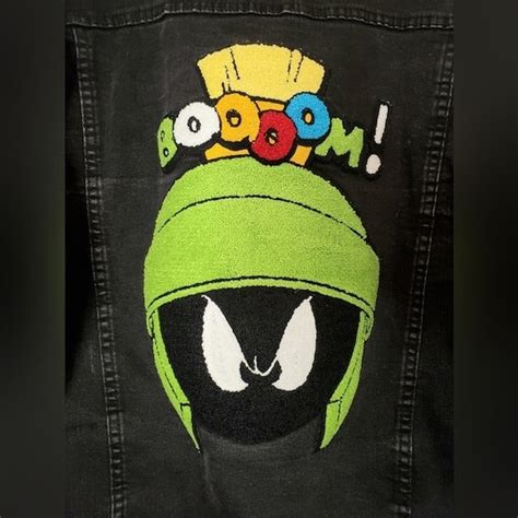 Vintage Looney Tunes Marvin The Martian Black Jean Ja Gem