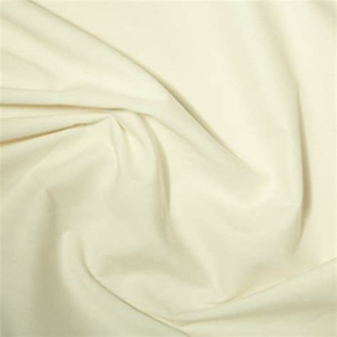 Polycotton Cream Threads Of Green