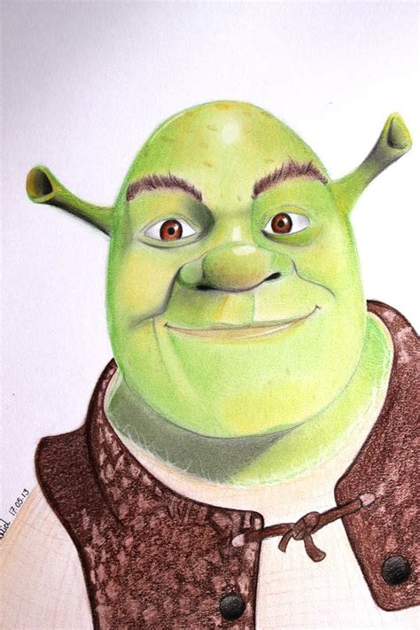 Shrek Drawing At Getdrawings Free Download