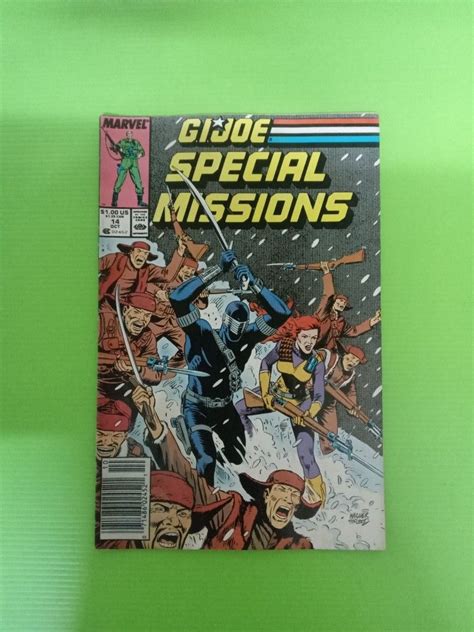 Gijoe Special Missions 14 Ron Wagner Cover Art Marvel Copper