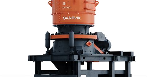 Sandvik Ch660 Cone Crusher For Pebble Crushing Applications