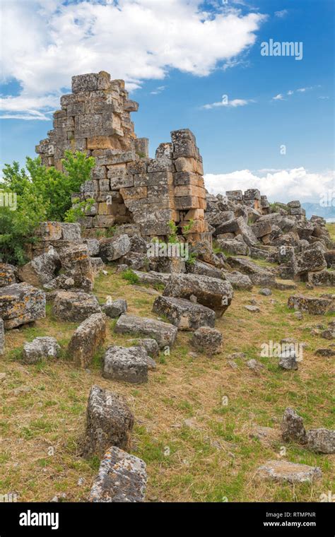 Hierapolis Pamukkale Archeological Site Hi Res Stock Photography And